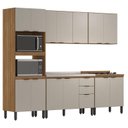 Ver imagem 1 de Cozinha Modulada Firenze Fhr001 Amendola Touch Nude Prime Tx - Demóbile