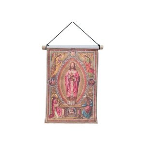 Arte Sacra Jesus Sacerdote Impressão Digital em Tecido
