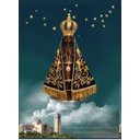 Ver imagem 1 de Imagem De Nossa Senhora Aparecida Feita Em Tecido