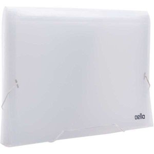 Pasta Sanfonada Plastica A4 12 Divisoes Cristal Line