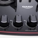 Ver imagem 6 de Fogão 4 Bocas Dako Supreme Glass Branco com Mesa de Vidro Bivolt