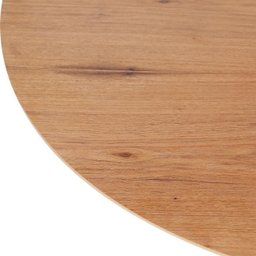 Mesa Saarinen Oval Centro Freijó 120x80cm - Base Branca mgsaarinen - 2