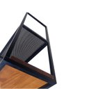Ver imagem 7 de Suporte de Teto Estilo Industrial com 1 Prateleira de Madeira e 1 Prateleira de Chapa Perfurada de F