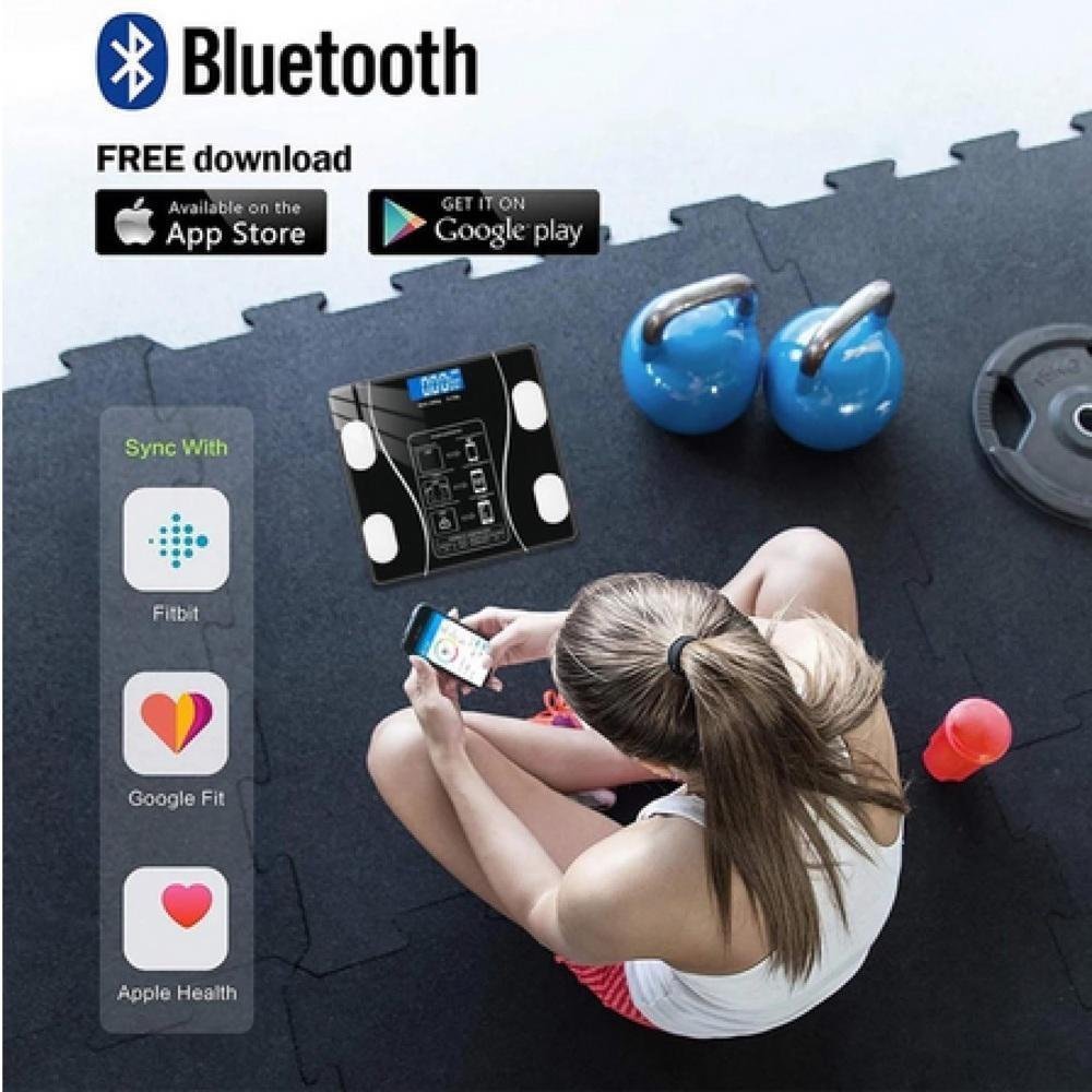 Balança Digital Corporal Bioimpedancia Aplicativo Bluetooth - 2