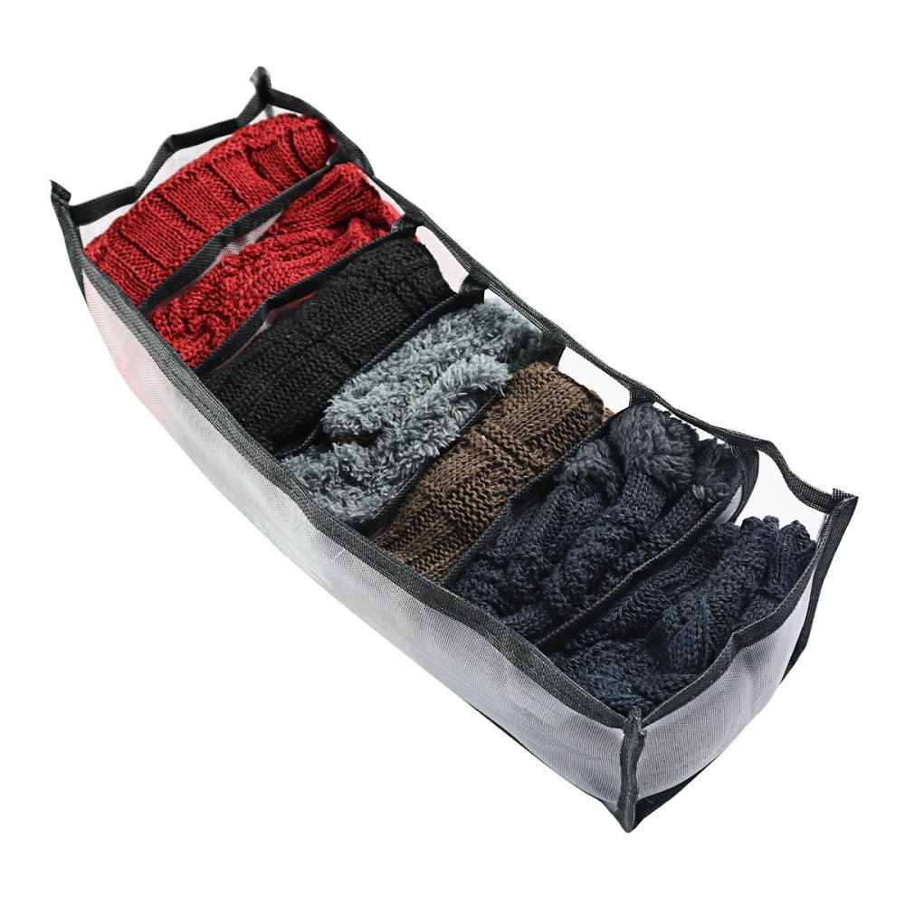 Kit Organizador de Gavetas 7 Compartimentos Praticidade