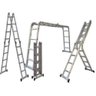 Escada Articulada Dobrável de Alumínio 16 Degraus 4,70 Metros de Altura - 2
