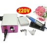 Lixa de Unha Eletrica Pedal Manicure Pedicure Profissional 220v (90592) - 2