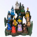 Ver imagem 1 de Escultura 30AX23LX14C Congá Completo com 12 Orixás 10cm Verd