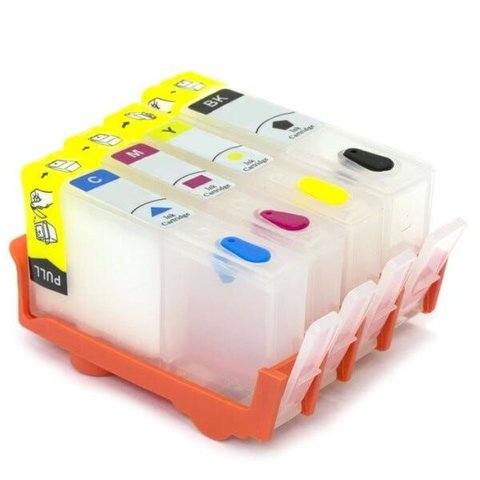 Cartucho Recarregável Jetw 6230 6812 6815 6830 6835 para Hp - sem Tinta