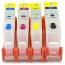 Ver imagem 3 de Cartucho Recarregável Jetw 6230 6812 6815 6830 6835 para Hp - com Tinta 4 X 100ml