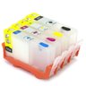 Cartucho Recarregável Jetw 6230 6812 6815 6830 6835 Para Hp - Com Tinta 4 x 100ml - 10