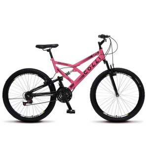 Bicicleta Colli Gps Aro 26 Aero V-Brake Dupla Suspenção