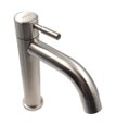Ver imagem 4 de Torneira Banheiro Lavabo 1/4 Volta Bica Baixa Aço Inox 304 Su117:Aço Escovado