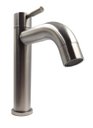 Ver imagem 3 de Torneira Banheiro Lavabo 1/4 Volta Bica Baixa Aço Inox 304 Su117:Aço Escovado