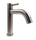 Ver imagem 2 de Torneira Banheiro Lavabo 1/4 Volta Bica Baixa Aço Inox 304 Su117:Aço Escovado