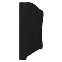 Ver imagem 7 de Cabeceira Casal King Cama Box 195cm Glenda I02 Veludo Preto - Mpozenato