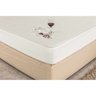Protetor Capa para Colchão Cama Casal Padrão Impermeável com Elástico Ideal para Colchão de At - Bra - 4