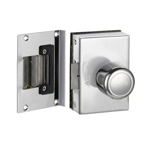 Fechadura Elétrica Porta de Vidro 1 Folha Furo Amelco Fv34icr Bola