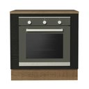 Ver imagem 6 de Balcão para Forno de Embutir 80 X 60 Cm com Tampo Rustic/preto Agata, Glamy, Stella Madesa
