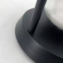 Ver imagem 5 de Ampulheta Decorativa Cor Preto Fosco Areia Branca Luxo Decoração 21.5 cm