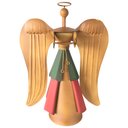 Ver imagem 1 de Arcanjo Artesanal Com Pratinho Para Suporte de Velas Natalino Libertas Rosas Artesanato Anjo Natalin