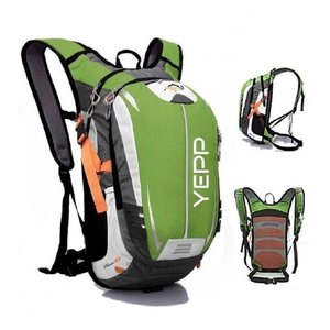 Mochila Hidratação 2l Camelbak Impermeável 18l Camping Trilha - Verde