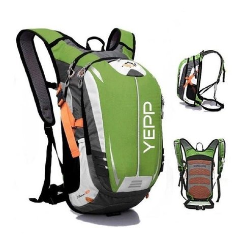 Mochila Hidratação 2l Camelbak Impermeável 18l Camping Trilha - Verde