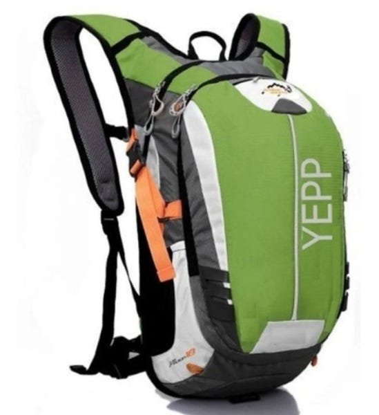 Mochila Hidratação 2L Camelbak Impermeável 18L Camping Trilha - Verde - 2