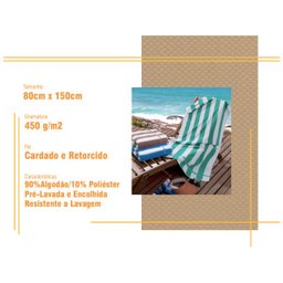 Kit 5 Toalhas Banho Para Praia Piscina Cruzeiro - Lufamar Cor:Variadas - 2