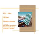 Ver imagem 3 de Kit 5 Toalhas Banho Para Praia Piscina Cruzeiro - Lufamar Cor:Bege
