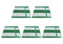 Ver imagem 2 de Kit 5 Toalhas Banho Para Praia Piscina Cruzeiro - Lufamar Cor:Verde