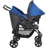 Carrinho de bebê Para Passeio Até 15Kg Travel System Ecco Burigotto Azul - 2