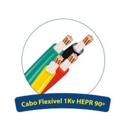 Cabo Flexível HEPR 90ºC 10mm 100m 1kV Corfio - Azul - 2