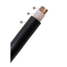 Cabo Flexível HEPR 90ºC 10mm 100m 1kV Corfio - Azul - 1