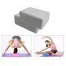 Bloco De Yoga Ginastica Pilates com 2 Unidades Cinza - 3