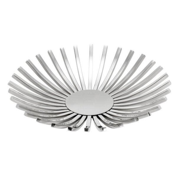 Centro de Mesa Aço Inox Cris 40cmx7cm Rojemac - 1
