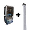 Caixa Padrão Enel Modelo P com 1 Medidor Bifásico Cabo 16mm - Taf + Poste Galvanizado 90 Dan Padr - 1
