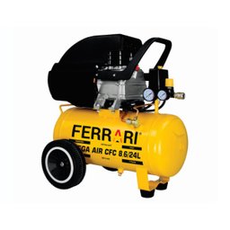 Compressor de Ar Mega Air Cfc 8,6/24l 2hp Ferrari - 127 V - 1