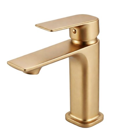 Misturador Monocomando de Mesa P/ Lavatorio Bica Baixa Champagne