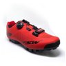 Sapatilha Tsw Mtb Smart Sistema Boa E Velcro Bike Ciclismo - Vermelho - 41BR - 2