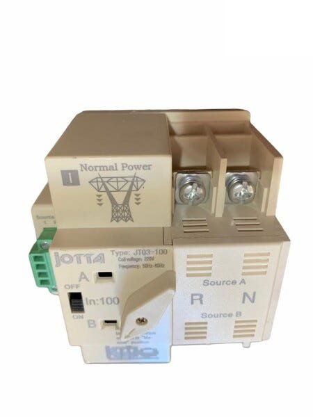 Interruptor Chave Transferência Automático Ats JTQ3 100 W2R - 220v - 4