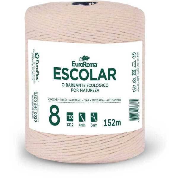 Barbante CRU 200G Escolar 4/8 Fios RL 152M