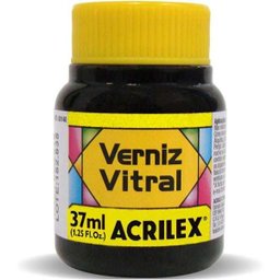 Verniz Vitral Amarelo Ouro 37ml. - 2