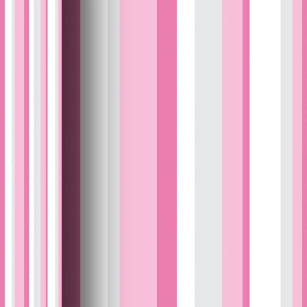 Papel de Parede Adesivo Listrado Rosa Pink Cinza e Branco Quarto Ambiente Feminino - SSLI-084 - ROLO - 4