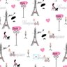 Papel de Parede Adesivo Quarto Jovem Feminino Teen Paris Torre Eiffel - SSCA-006 - ROLO - 3,00M X 50 - 1