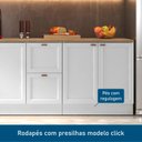 Ver imagem 6 de Cozinha Compacta Clássica com Tampo 6 Peças 200cm Unna Poliman Móveis