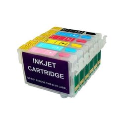 Cartucho Recarregável Jetw R270 R290 R390 RX590 RX610 T50 TX650 TX700W TX710W TX720WD TX730WD - Sem  - 7