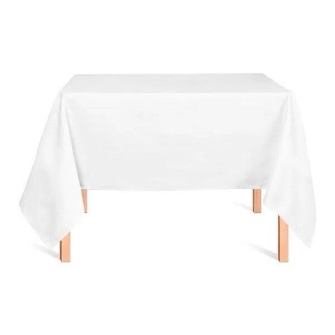 Toalha de Mesa Retangular Oxford 2,00 x 1,35 Admirare - Branco