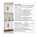 Ver imagem 7 de Cozinha Completa 11 Portas 2 Gavetas Lorena Kaiki Móveis - Branco