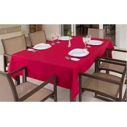 Toalha de Mesa Retangular Oxford 2,00 x 1,35 Admirare - Vermelha - 1